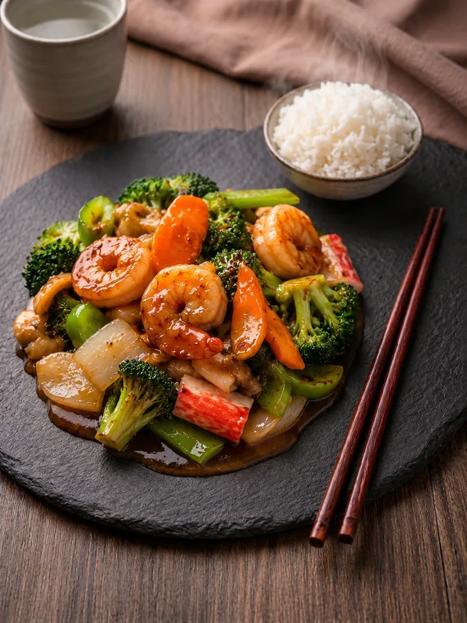 S15. Seafood Szechwan Style